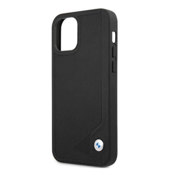 Etui Bmw Bmhcp12Mrcdpk Iphone 12/12 Pro 6,1 Czarny/Black Hardcase Leather Deboss