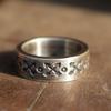 Koos Navajo Symbol Stamp Ring (Crossed Arrow Design)