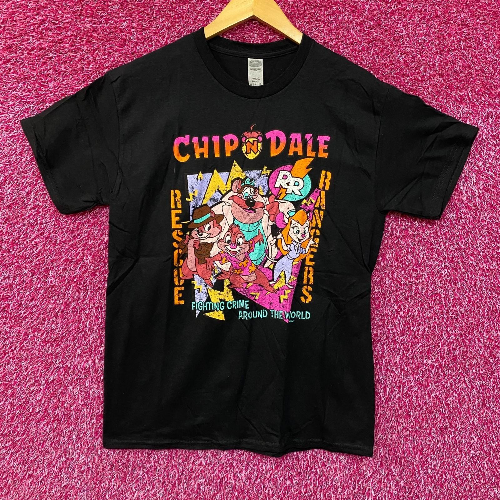 

Disney s Chip Dale Fighting Crime Around The World Graphic T-Shirt 2XL