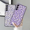 Simple Chrysanthemum Phone Cover Case for Samsung Galaxy A52 A36 A23 A05 A25 A16 A06 A55 A37 A57 A15 A73 A51 A53 A17 A13 A50 A70