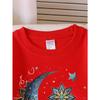 Moon Star Mandala Cosmic Pattern Night Sky 2026 New Girls' Long-sleeve Casual Crewneck Sweatshirt