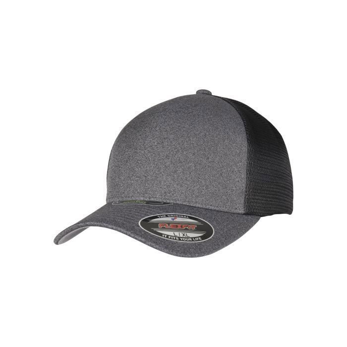 Casquette - Urban Classics - unipanel™ - Gris foncé/noir - 100% coton - Mixte