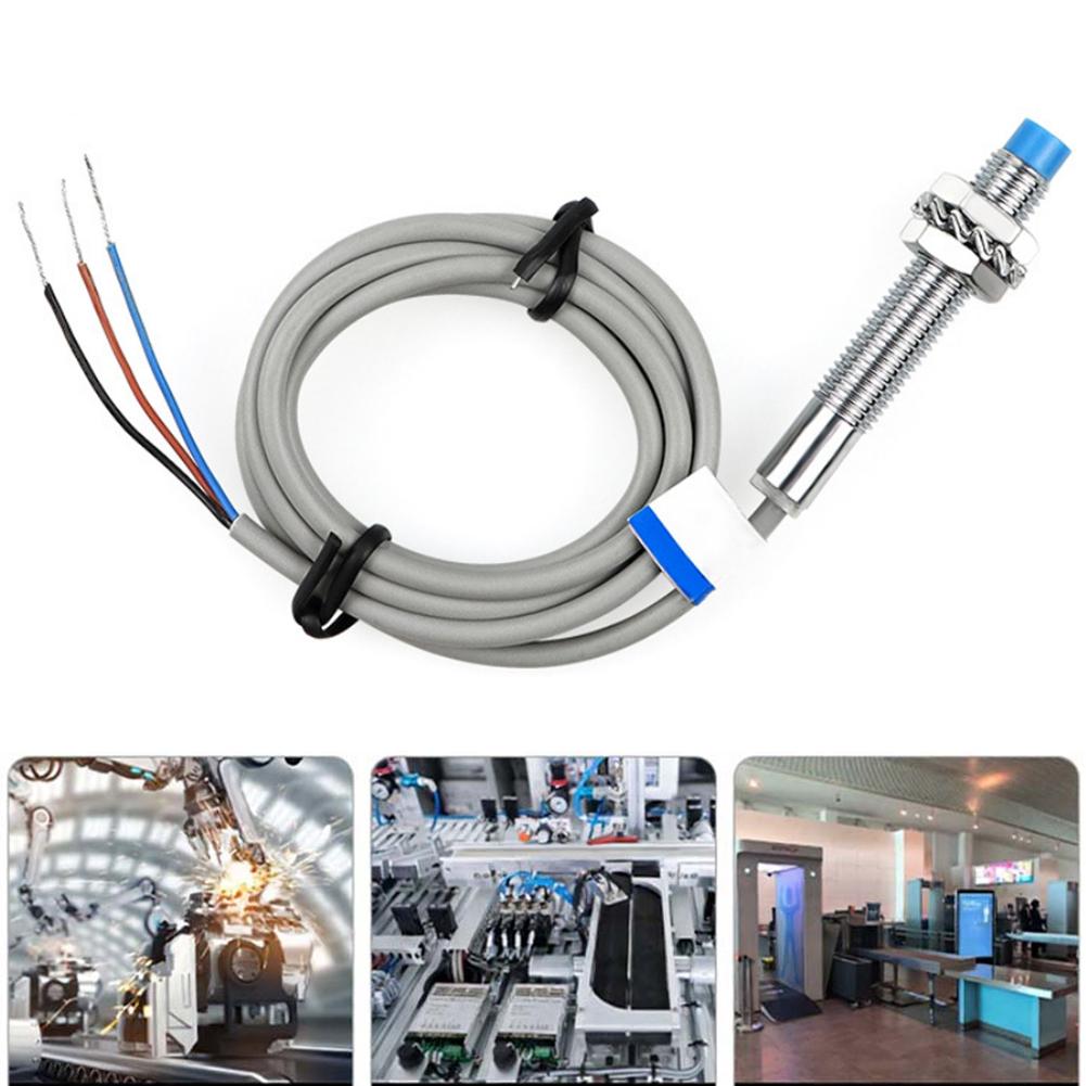 1pc 6-36V DC 3-wire PNP Normally Open Inductive Proximity Sensor Switch For Machine Tools Accessories