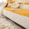 New Sofa Cushion  Matching Color Matching Winter Thickened Plush Seat Cushion Modern Minimalist Home Anti Slip Sofa Cover