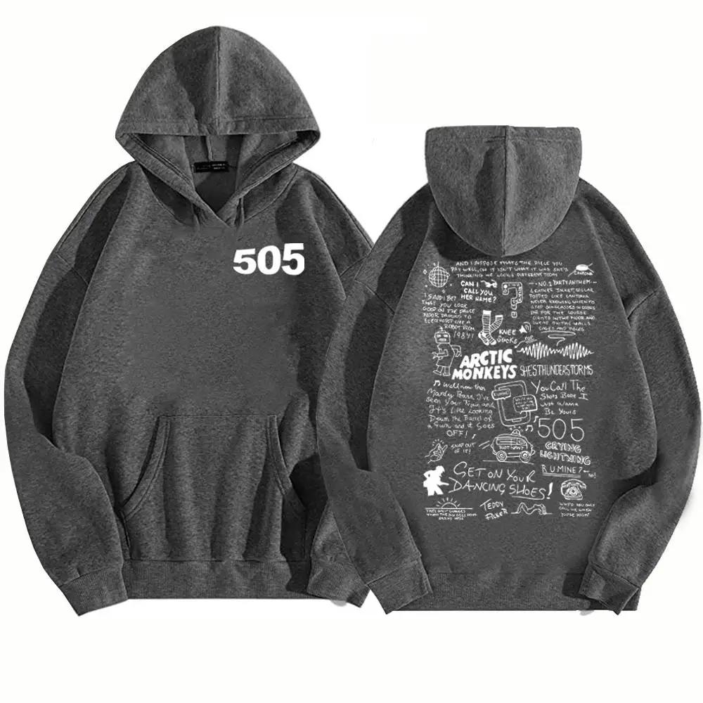 

Arctic Monkeys Music Band Street Hip-hop Casual Hoodies Men Women Loose Harajuku Jerseys Daily Long-sleeve Sweatshirt Clothing 3XL