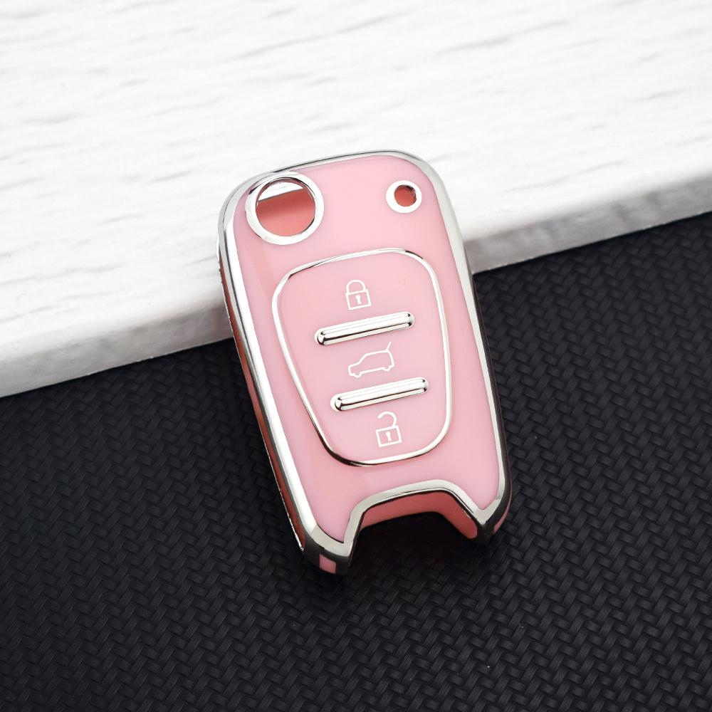 Custodia Copri Chiave Auto in TPU per Hyundai Elantra Accent I30 Ix35 Ix25 I20 Ix20 Per Kia K5 K2 Rio Sportage Soul Optima Ceed Pro Pride