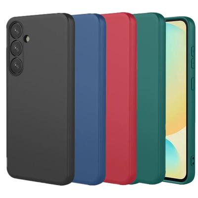 Flexible Liquid Silicone TPU Case For Samsung Galaxy A16 5G A06 A15 A25 A35 A55 A05S A14 A24 A34 A54 Protective Cover Coque Capa