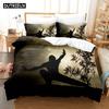 3D Chinese Kung Fu Bedding Sets Duvet Cover Set With Pillowcase Twin Full Queen King Bedclothes Bed Linen