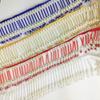 1 Yard Pearl Beaded Lace Trims Tassel Ribbon For Curtain Accessories DIY Sewing Crafts Handmade Garments Accessories