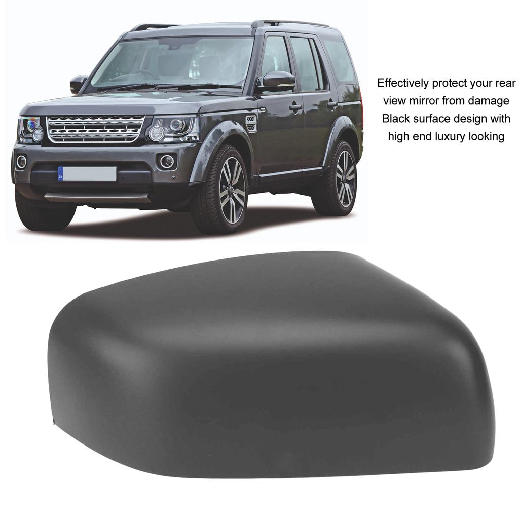 Car Right Front Mirror Cover Cap Passager Side LR019961 Replacement for Land Rover Range Rover Sport LR2 LR4 Car Accessories