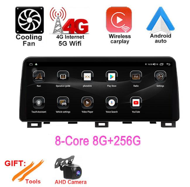 12.3 Inch Wireless CarPlay For Kia Forte 2018-2019 Car intelligent System Navigation GPS Display Touch Screen Android Auto