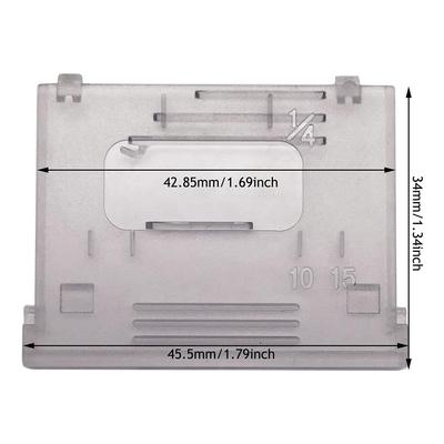 1/2 pz. Piastra Scivolo Coperchio Bobina Per Macchina da Cucire Brother LX2763, LX3850, RS40S, RS45S Accessori