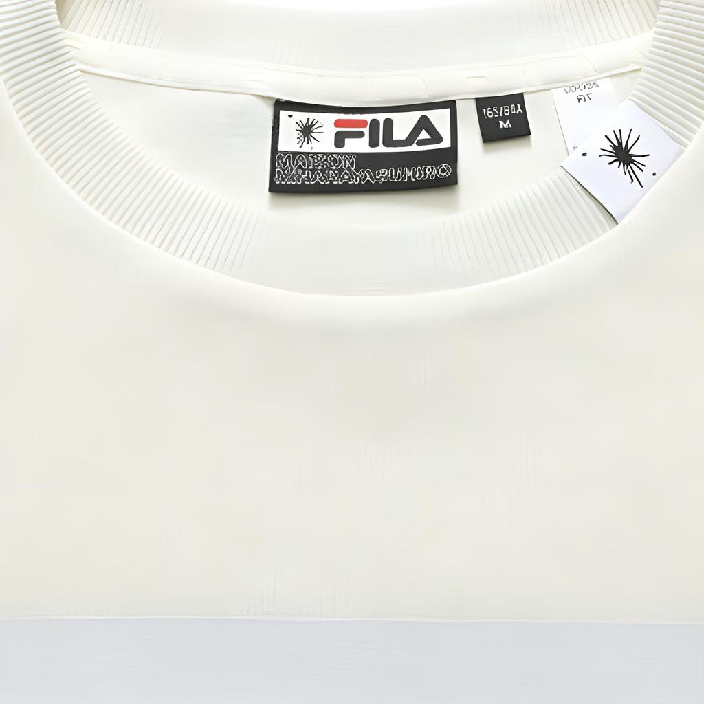 FILA X MIHARA YASUHIRO Logo Sweatshirt Women Sweatshirt Morning-Dew-Gray F11W213207F-GY