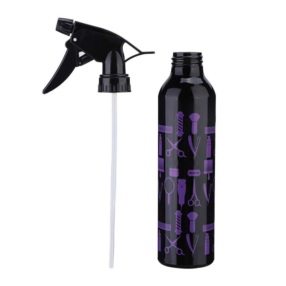

Hairdressing Spray Bottle Salon Barber Shop Hair Styling Water Spray Kettle 300ml(Purple Black)