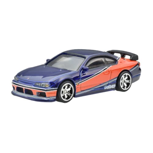 Hot Wheels Fast & Furious - Nissan Silvia (S15) Vehicle Model Car, Blue, HYP73, Ages 3 and Up