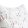 Osterhase Kissenbezug 45x45cm Gemütlicher Sofakissenbezug Bürorückenlehne Lendenkissenbezug für Stilvolle Wohnzimmer Schlafzimmer Dekoration