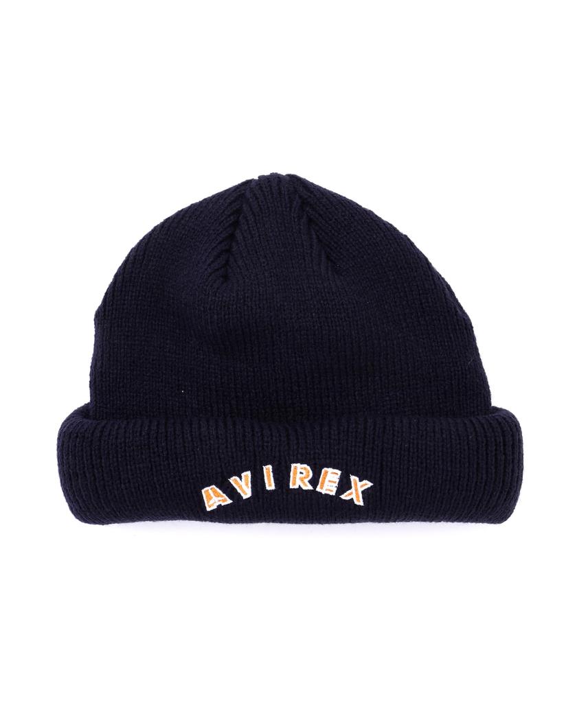 AVIREX 2WAY WATCH CAP Men's F Navy 783-3974004