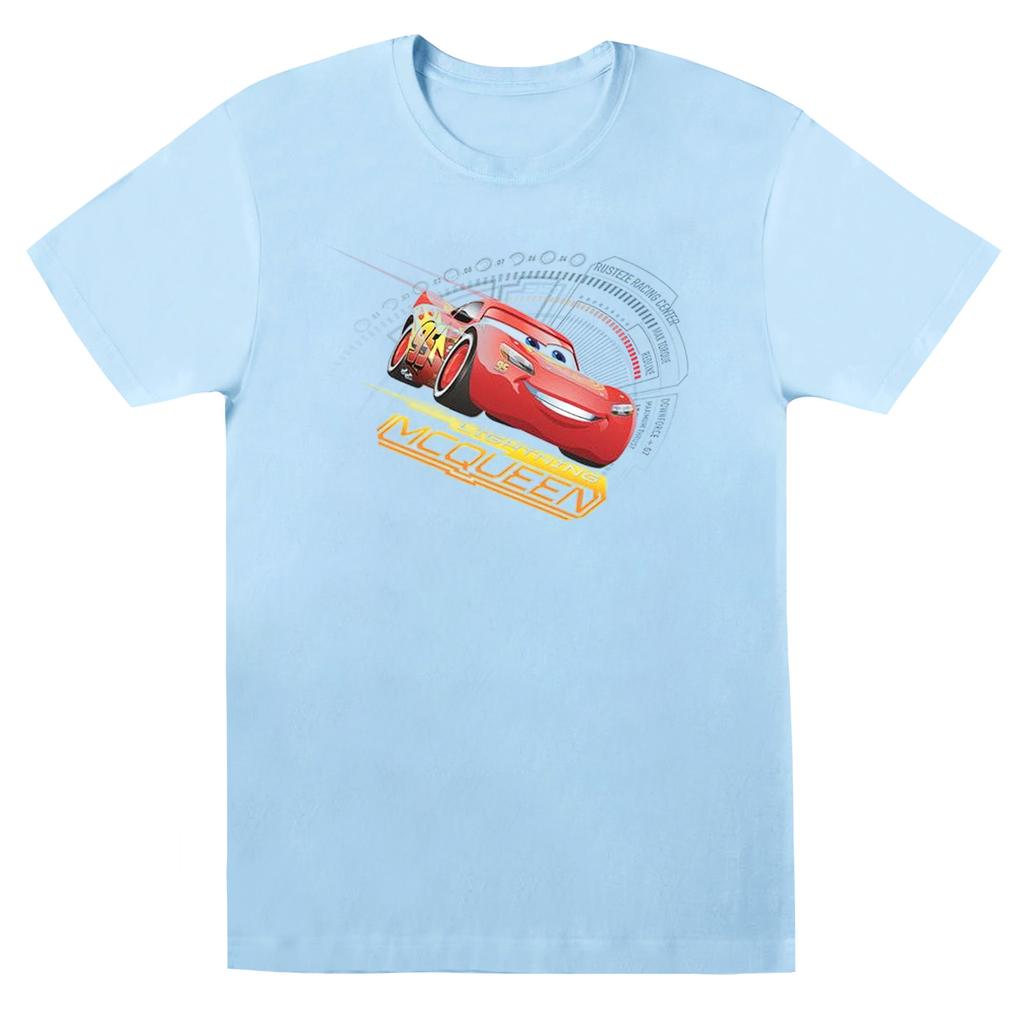 Disney Womens/Ladies Cars Lightning McQueen Cotton Boyfriend T-Shirt