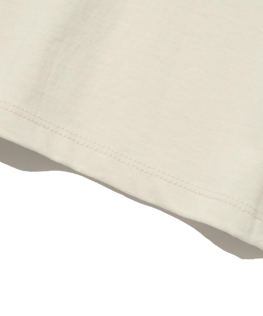 ROIDESROIS Pastel Cotton Layered Tee (Gray)