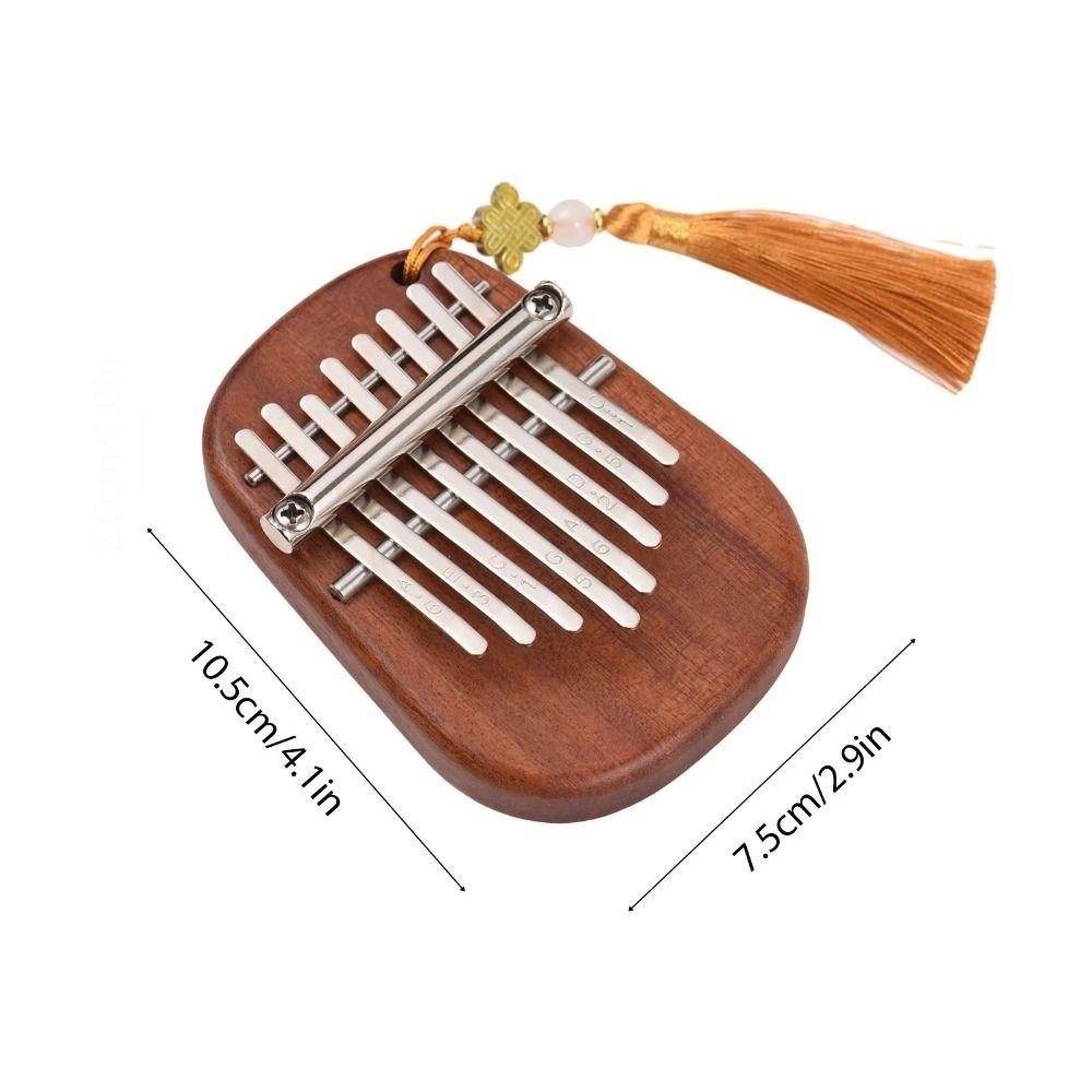 Marimba Musical Mini Thumb Piano 8 Key Exquisite Finger Piano Creative Finger Thumb Piano