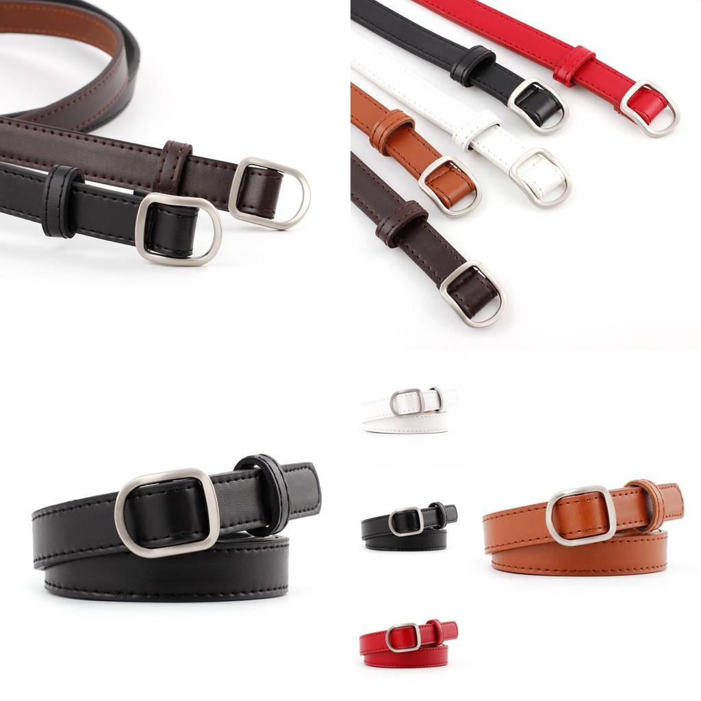Stylish Korean Version Casual Belt For Students With Decorative Smooth Buckle Feature