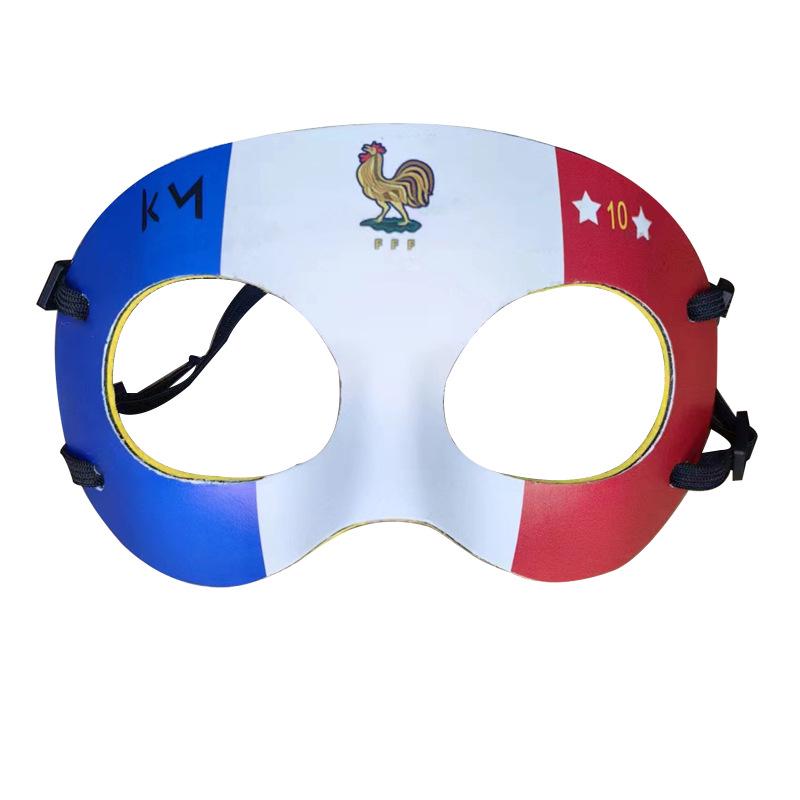Mbappe Style Sports Anti-Collision Nose & Face Protector Mask for Football & Basketball