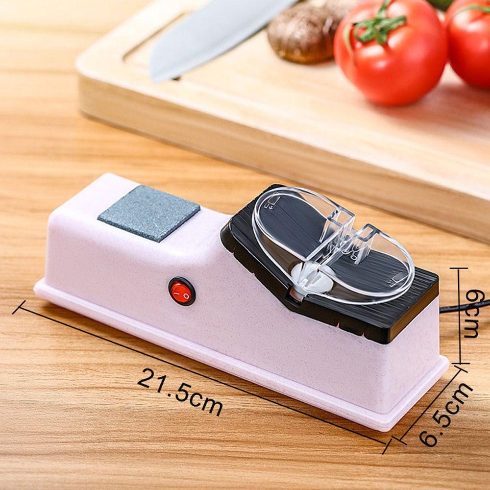 USB Interface Automatic Electric Knife Sharpener Quick Sharpening Knife Polishing Tool Home
