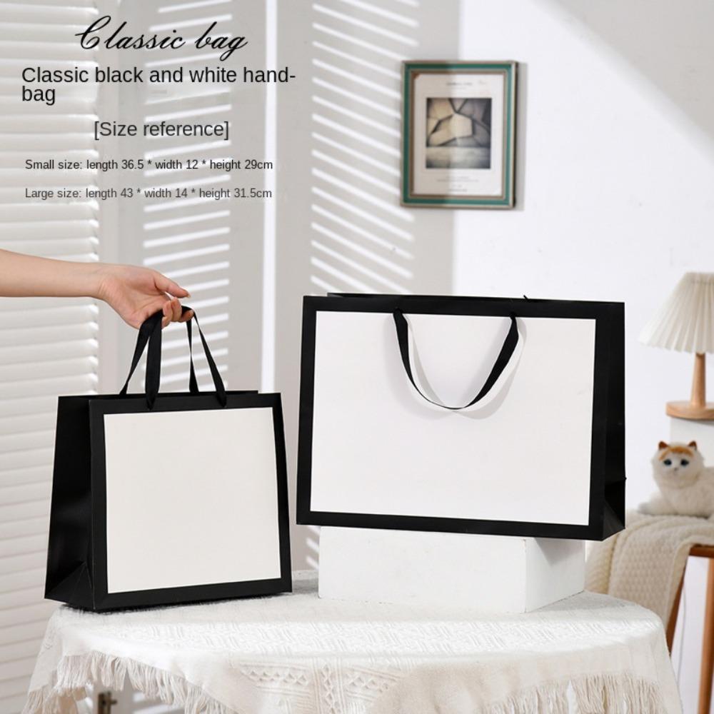 

Бумажная подарочная сумка Ручная складная подарочная коробка Практичная сумка для упаковки покупок