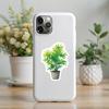 50Pcs Waterproof Plant Stickers for Cups Phone Cases Decoration Creative PVC Decals