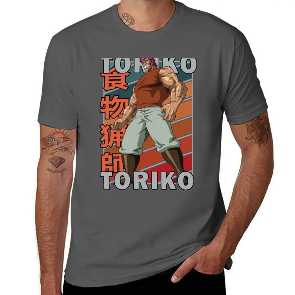 Zebra Toriko Retro Stripe Design TShirt Sports Fans Blacks Summer Clothes Plain Mens Plain T Shirts