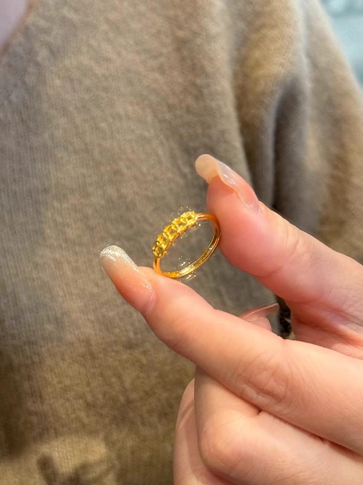 Xiaohongshu Retro 2025 Five Emperors Brass Coin Ring - Wealth-Attracting Light Luxury Design