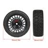 4Pcs RC Rally Tires Glued On Road Tyre Wheels with 12mm Hex for Tamiya TT02 TT-01 XV01 PTG-2 DF-03 WR8 Racing Car Upgrades