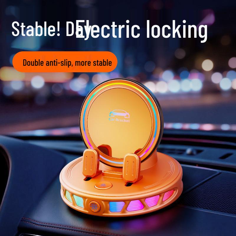 Cross-Border Car Phone Holder 2026: Electric Induction Vacuum Suction Cup Mount for Navigation