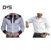 Men Spring Shirt Vintage Western Cowboy Print Single-breasted Slim Fit Long Sleeve Turn-down Collar Buttons Streetwear Casual Business Cardigan Shirt