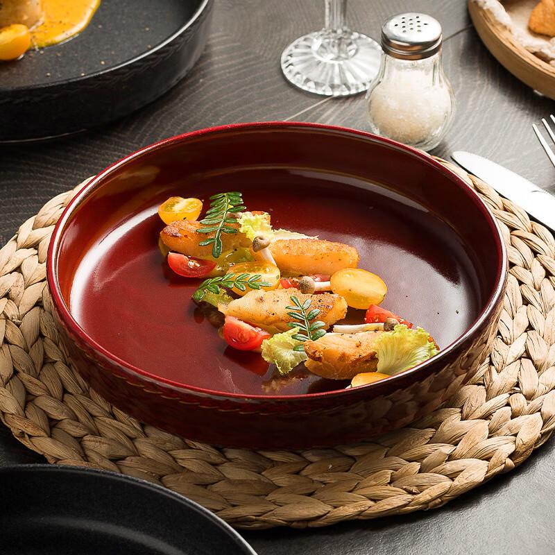 Japanese Style Ceramic Dinner Plate