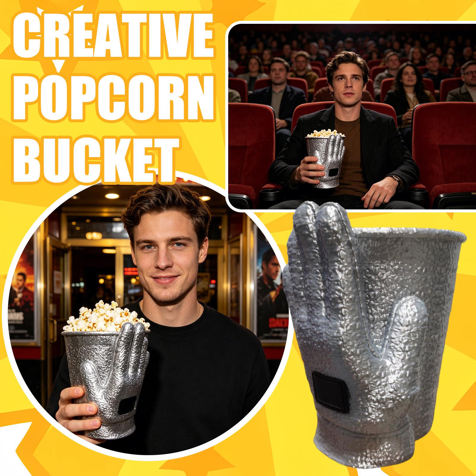 

Hot Film- Products: Film Popcorn Bucket, 3D Printed Popcorn Bucket One Size срібний