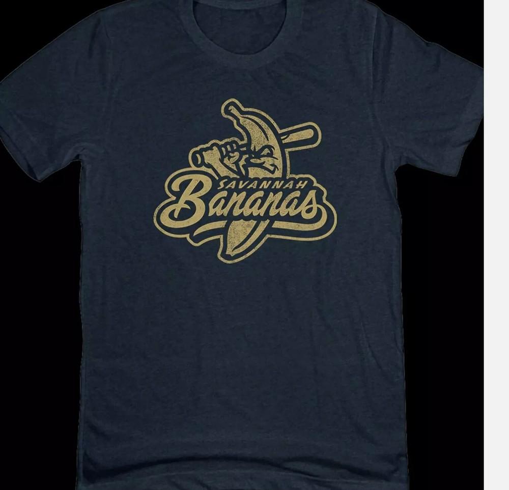 VTG Savannah Bananas Navy T-shirt Unisex All Sizes