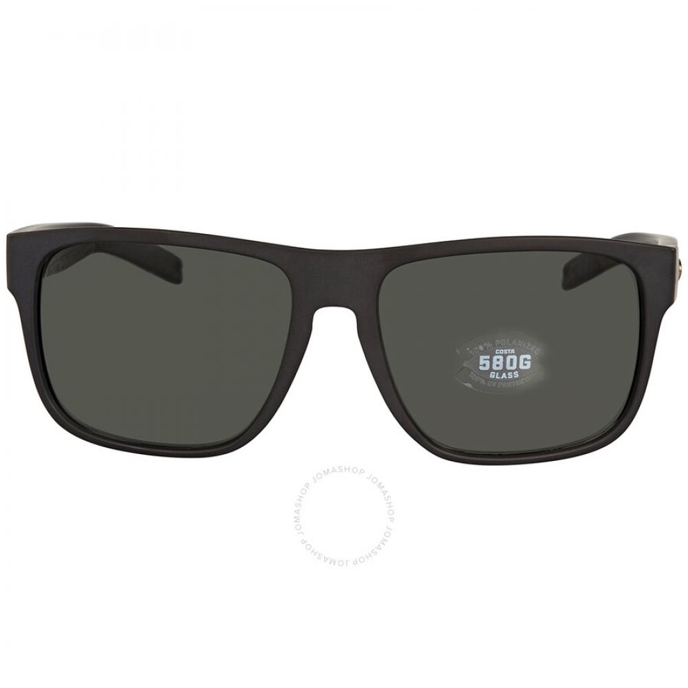 

Costa Del Mar SPEARO XL Grey Polarized Glass Rectangular Men s Sunglasses 6S9013 901304 59