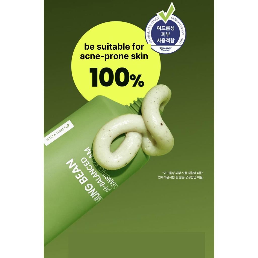 BEPLAIN Mung Bean PH-Balanced Cleansing Foam 80ml