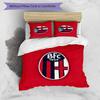 BFC 3pcs Bedding Set Duvet Cover Closure Includes 1 Duvet Cover & 2 Pillowcases for All Seasons Bedroom Home Dorm Decor