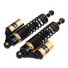 Amortisseur à Air Universel Double Fourche Droite/Ronde 340mm Ressort de Suspension Arrière Scooter Moto Tout-Terrain Gokart Quad ATV Moto