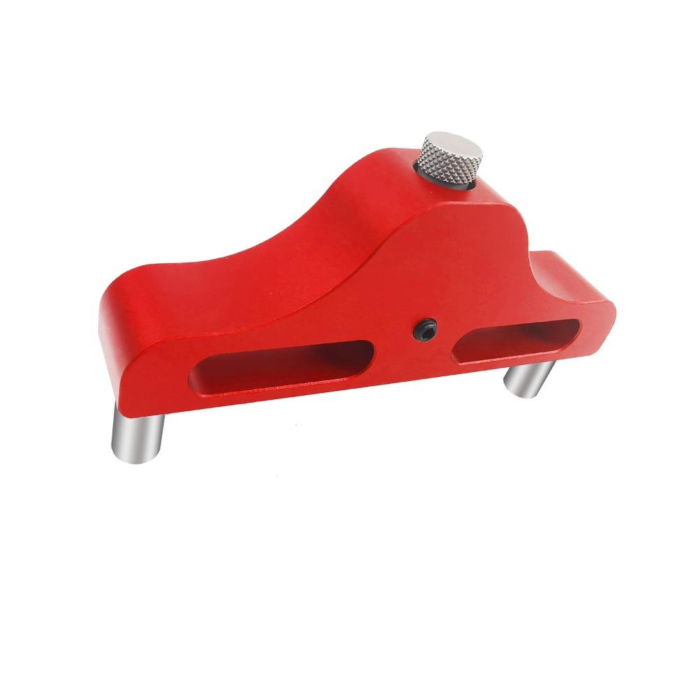 95mm Center Finder Tool Red Marking Gauge Tool Precision Center Line Scriber Construction Marking