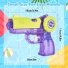 Continuous Mini Firing Water Gun Manual Water Blaster Large Capacity Summer Outdoor Beach Battle Game Toy