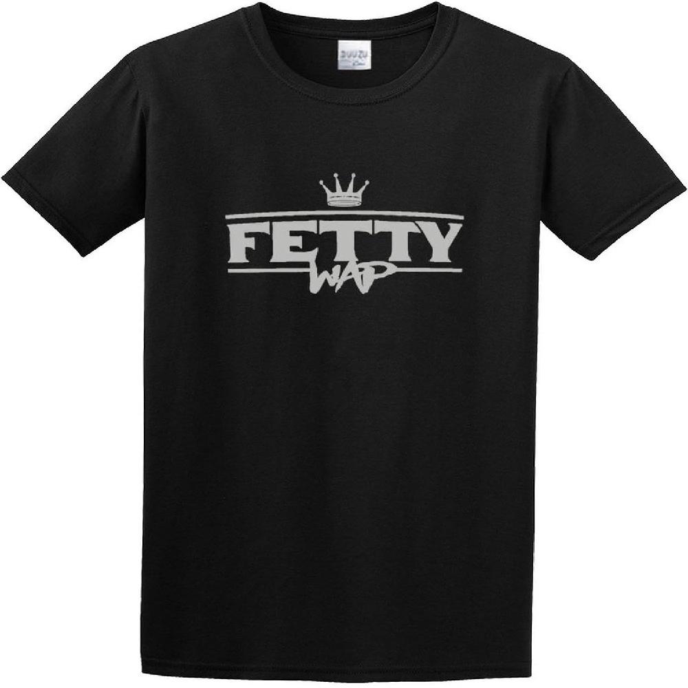 Fetty Wap Fetty Logo Men s Short Sleeve T-Shirt Black XXXXXL чёрный