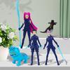 Kpop Demon Hunters Figure Toys Demon Hunters Figures Pvc Model Collectible Game Action Figures Room Decoration Kids Birthday Toy