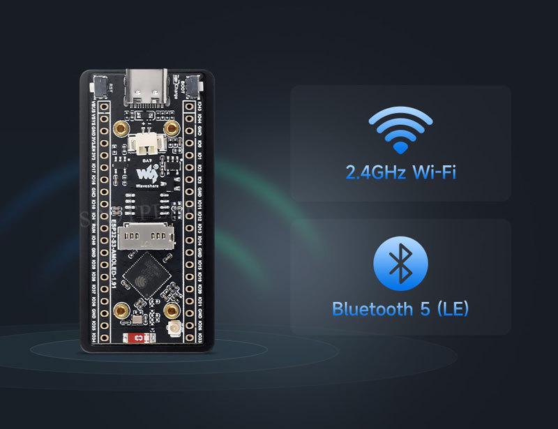 ESP32-S3 Entwicklungsboard mit 1,91" AMOLED Touch-Display, SD-Kartensteckplatz und 6-Achsen-Sensor, Arduino-kompatibel