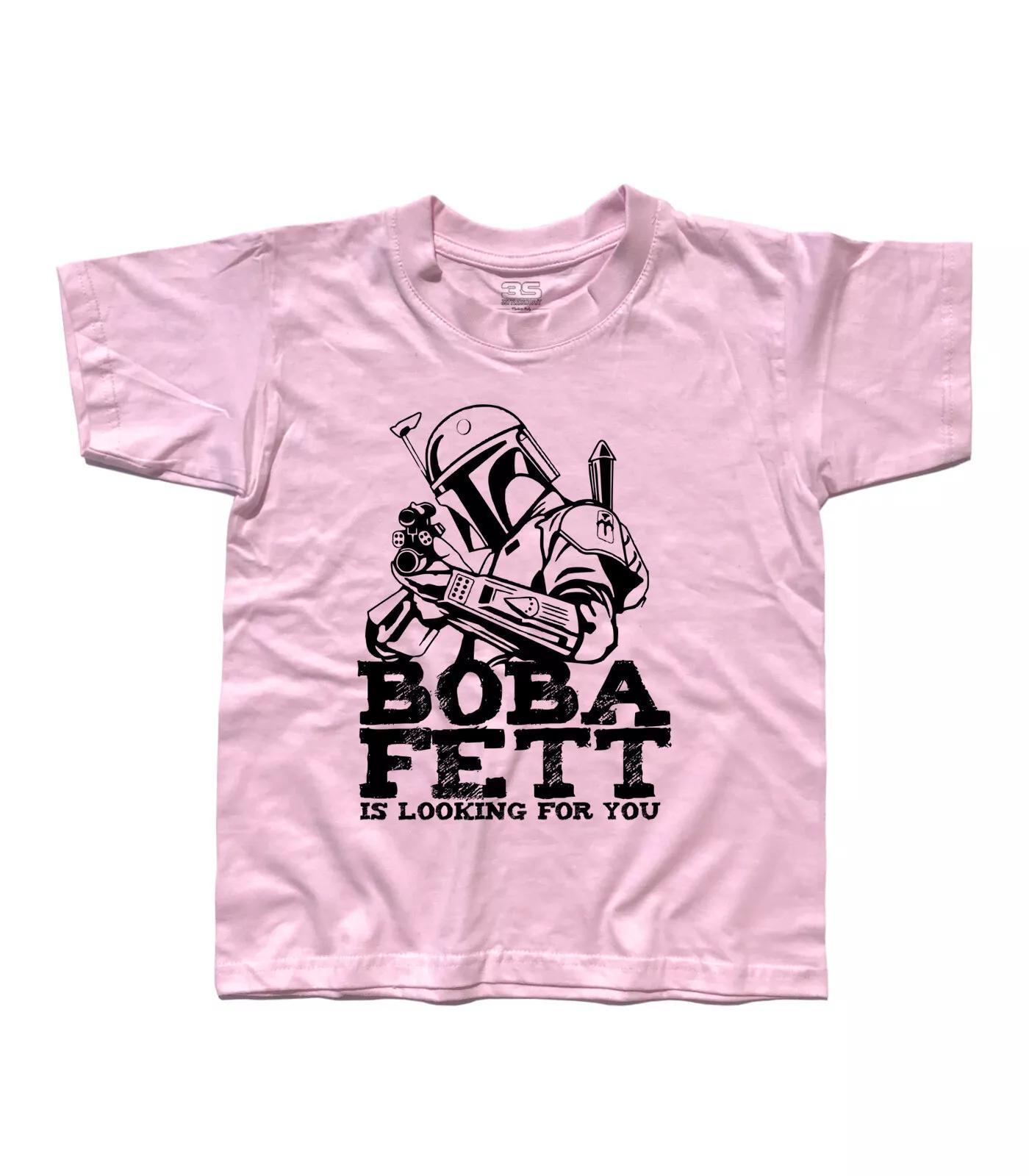 T-Shirt Enfant Boba Looking pour Vous Stars Wars Han Seulement Millenium Falcon 100