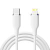 Factory 5A PD Fast Charging Liquid Silicone Type-C PVC Jacket USB Cable 1/2/3M Mobile Phone Flex iPhone for for