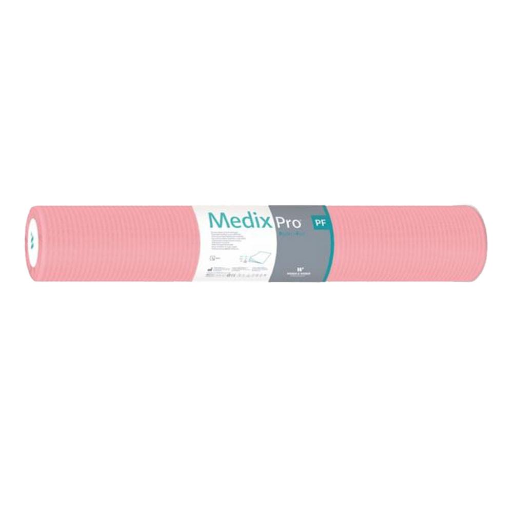 Hygienic Pad On A Roll 70cm X 50cm Pink Foiled 54g Medixpro 80 Pcs