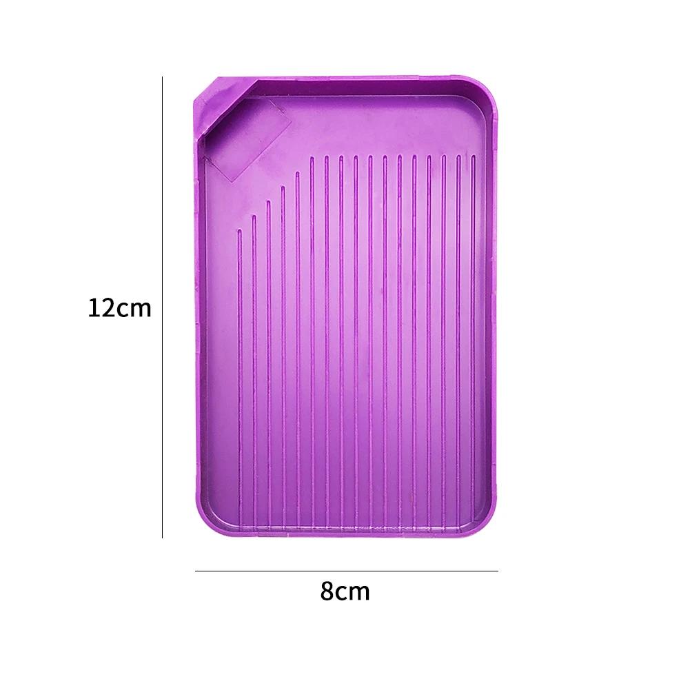 Funnel Diamonds Painting Tray Large Capacity DIY Rhinestones Paintings Tray Handmade 5D Plastic Handicrafts Tool Accessories